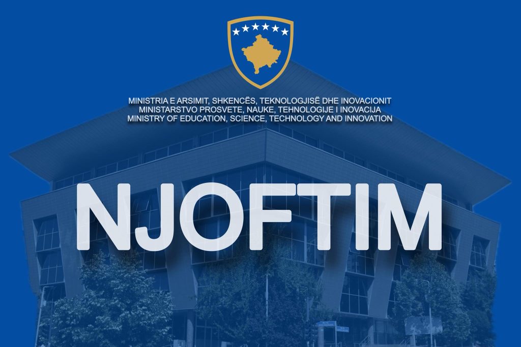 Njoftim lidhur me fillimin e vitit shkollor 2025/2026