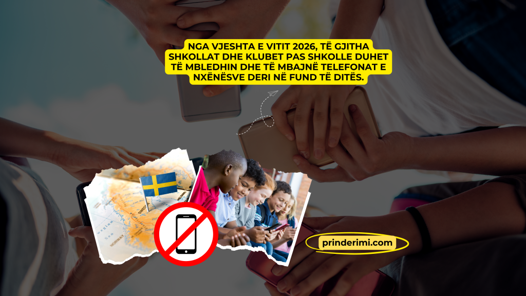 Suedia do të zbatojë ndalimin e telefonave celularë në shkolla në të gjithë vendin