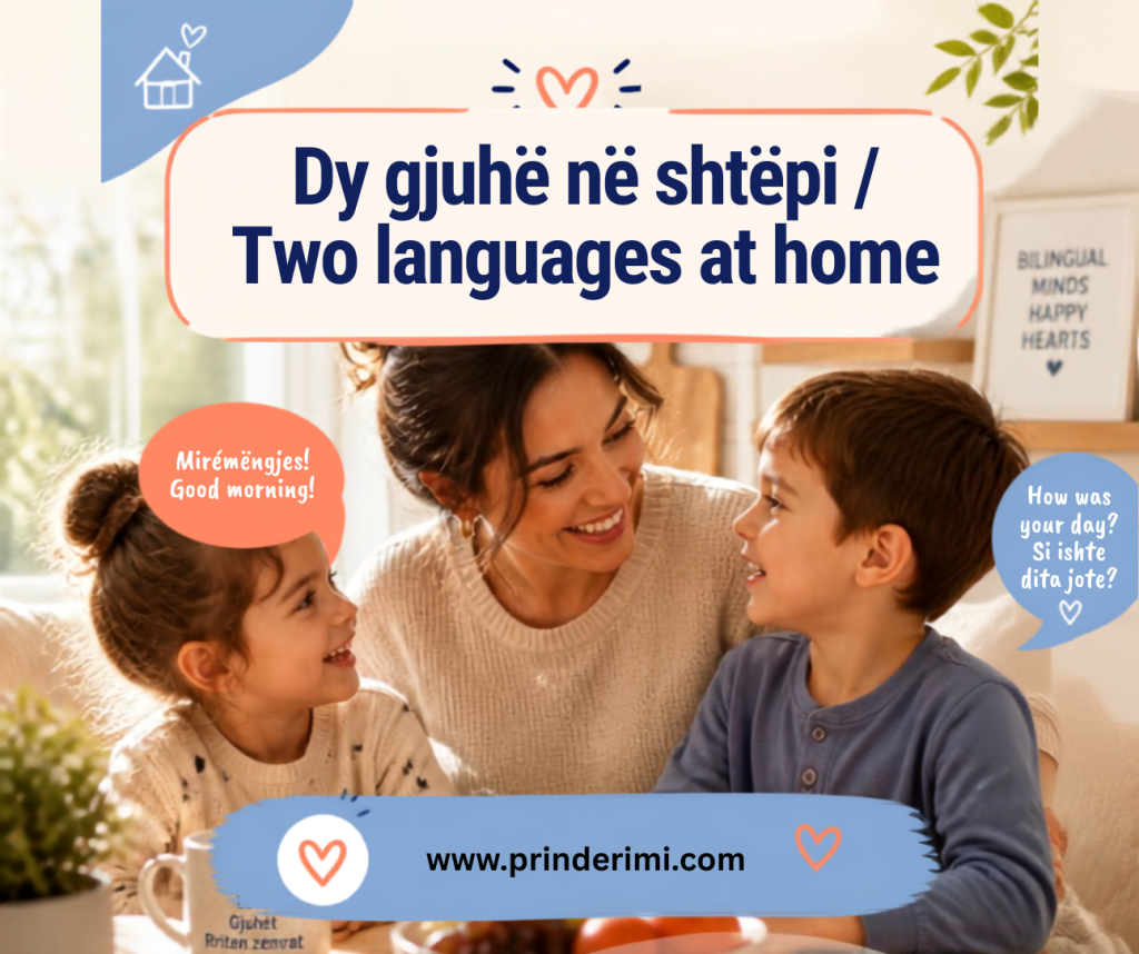 Anglishtja në shtëpi: Si ta ruajmë ekuilibrin pa e zbehur gjuhën shqipe?
