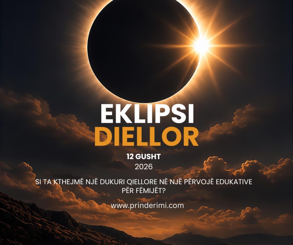 Eklipsi diellor në Kosovë: Si ta shndërrojmë këtë fenomen në një përvojë edukative për fëmijët?