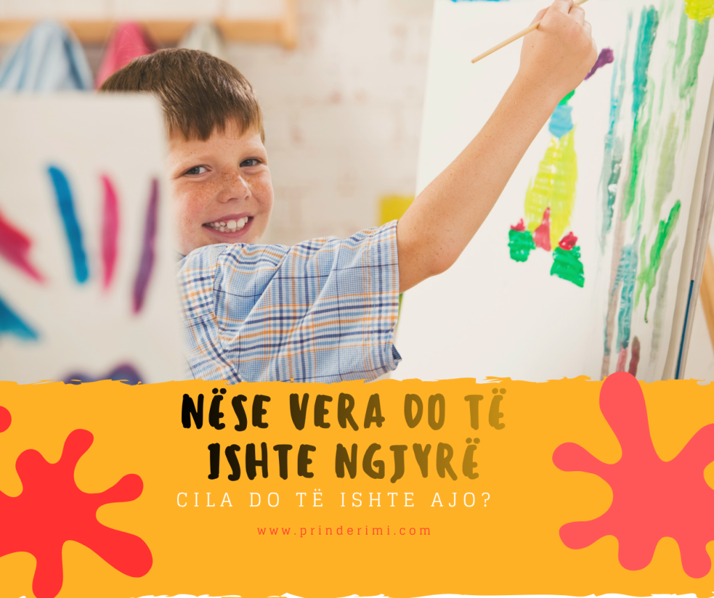 Aktivitet Veror: Nëse vera do të ishte një ngjyrë, cila do të ishte ajo për fëmijën tuaj?