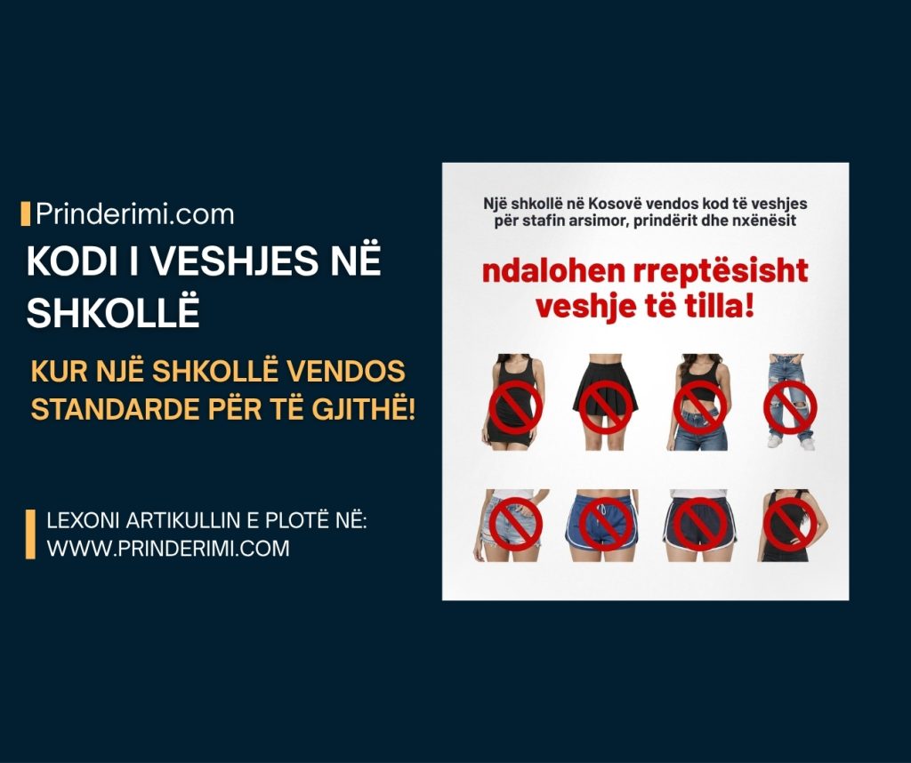 Kodi i veshjes në shkolla: A mund të bëhet një shkollë model për gjithë Kosovën?
