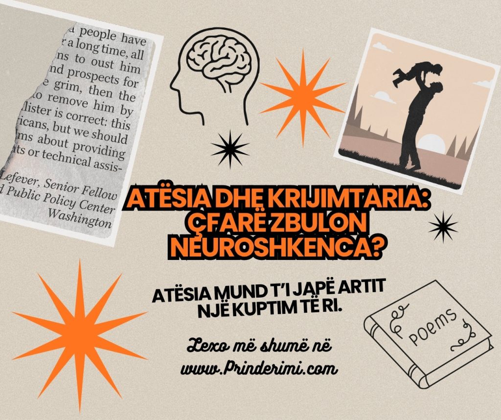 Lidhja mes atësisë dhe krijimtarisë – një studim i ri në neuroshkencë