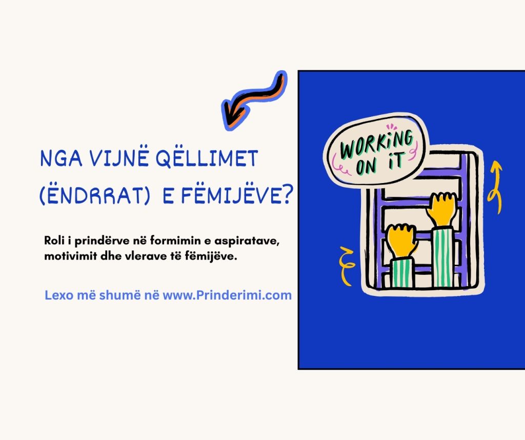 Si ndikojnë prindërit në qëllimet (ëndrrat) e fëmijëve