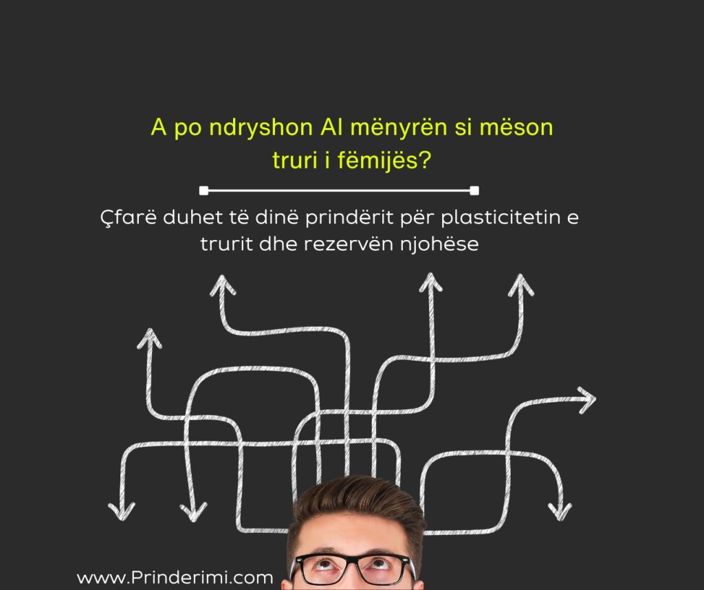 AI mund ta bëjë detyrën më të lehtë — Por çfarë i ndodh trurit të fëmijës?