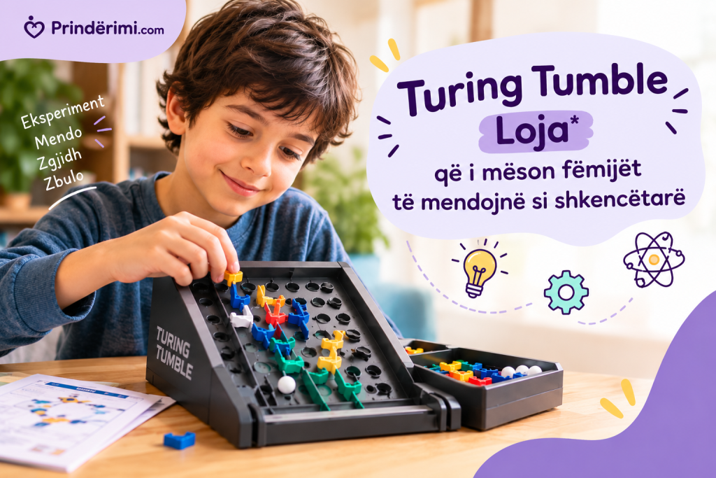 Turing Tumble: Loja që i mëson fëmijët të mendojnë si shkencëtarë